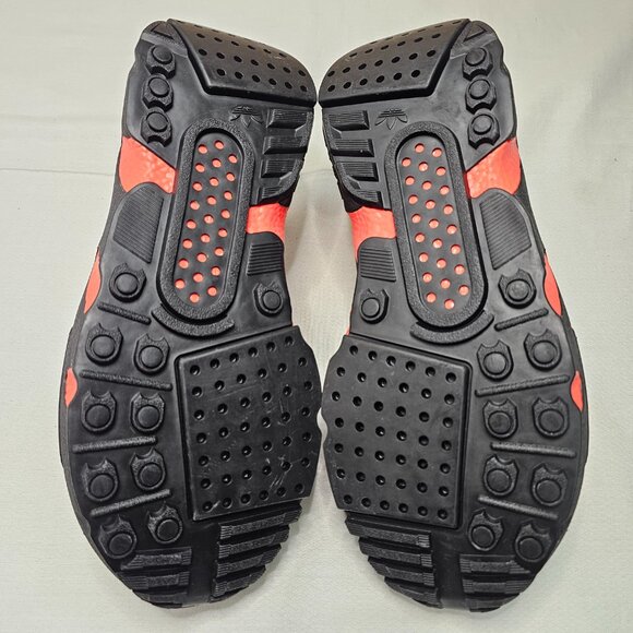 Adidas ZX 22 Boost Low Black Impact/Orange Sneakers Shoes US MENS SIZE 6 - NEW
